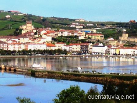 San Vicente y su ría.